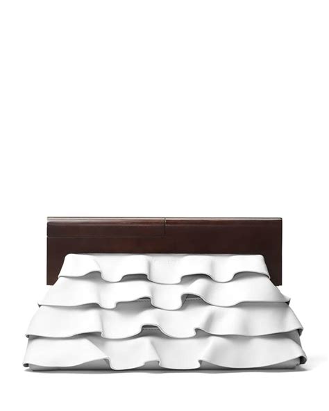 Stanwyck Ruffled Clutch 